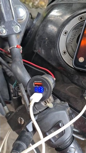 Portronics Bike Charger Review – Worth Buying? 😍🔥 #portronics #bike #mobile #charger #shorts #tech