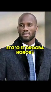 546K views · 10K reactions | Didier Drogba et Samuel Eto'o honorés à Ouagadougou lors de l'inauguration de la Rue des Étoiles | Foot Zone | Facebook