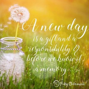 This is the day the Lord has made. We will rejoice and be glad in it. ~Psalm 118:24 patsyclairmont.com/free-gift | Patsy Clairmont