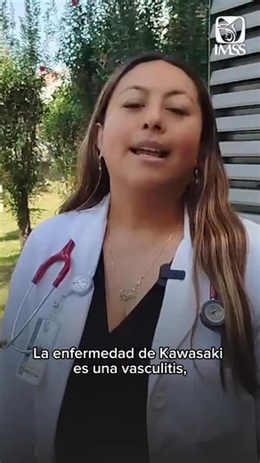 La enfermedad de Kawasaki afecta principalmente a niñas y niños menores de 5 años y puede generar complicaciones cardíacas si no se detecta a tiempo. ❤️‍🩹 Pon atención a estas señales de alerta: 🔥 Fiebre por más de 5 días 🌡️ Ronchas en el pecho 👄 Labios rojos o agrietados 🍓 Lengua “color fresa” ✋ Inflamación en manos y pies 👀 Ojos enrojecidos sin secreción 🦠 Bolitas en el cuello El IMSS refuerza la atención y el diagnóstico oportuno en más de 200 unidades médicas para cuidar la salud infa