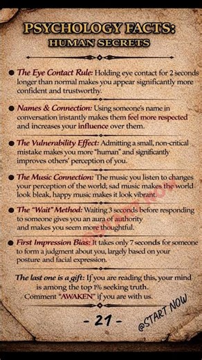 6 Psychology Tricks to Master Social Influence #psychology #motivation#shorts