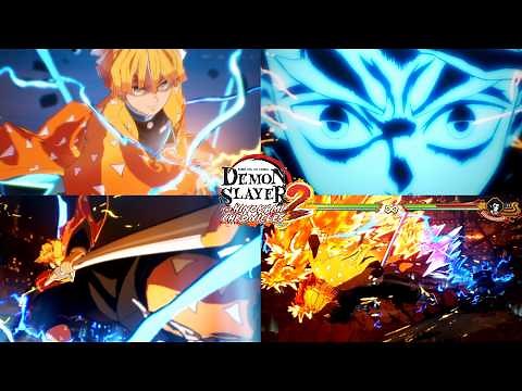 Demon Slayer Hinokami Chronicles 2 - Zenitsu Infinity Castle Complete Moveset (God of Fire Thunder)