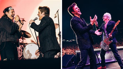 Arcade Fire’s Win Butler & Travis’ Fran Healy Join The Killers In Colombia