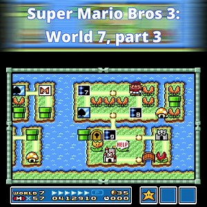 World 7 (part 3) of Super Mario Bros 3. This is the All Stars (SNES) version. Recorded 5/6/23. ENJOY! #retro #retrogames #supermariobros #supermariobros3 #nintendo #nes #snes | Black Retro Gamer
