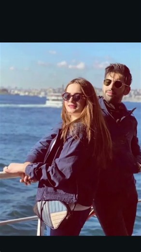 "Aiman khan & Muneeb Butt Beautiful Pictures"#couple#love#viralshort