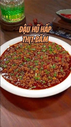 How to Make Delicious Steamed Tofu with Minced Meat Like in a Restaurant