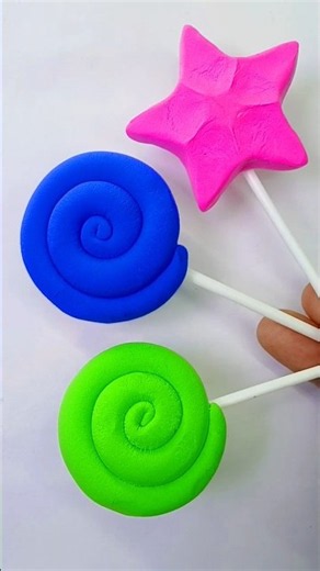 How To Make Clay Lollipop#Shorts #viralshort #miniatureart#minicraft #Claylollipop#trending