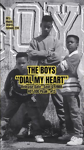 The Boys “Dial My Heart” #80s #80smusic #theboys (Episode 224)