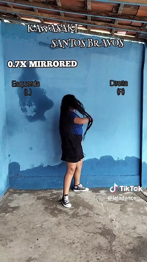 Slow and Mirrored Dance Tutorial for Kawasaki by Santos Bravos