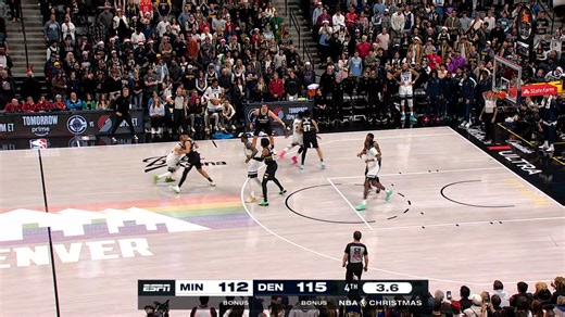 Two-Point/Three-Point Field Goal: Timberwolves @ Nuggets
