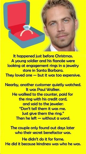 The CHRISTMAS SECRET Paul Walker Tried to Keep For ever