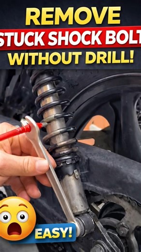 Secret Trick to Make Motorcycle Shock Soft Again! Easy Fix 😱#shorts #motorcycle #motorcycletips