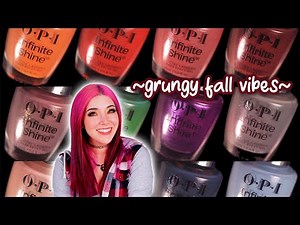 MORE NEW OPI?! Infinite Shine Fall 2025 What's Your Mani-tude Nail Polish Swatches! || KELLI MARISSA