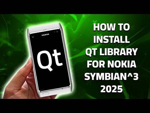 How to install Qt library for nokia symbian^3 - 2025