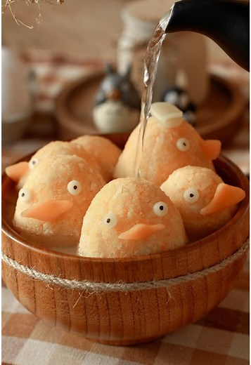 Delicious Chicken Teriyaki Onigiri with Ochazuke