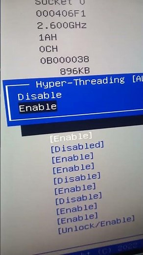 Xeon 2690v4 huanabzhi f8 как отключить гипертрейдинг (Hyper-threading)