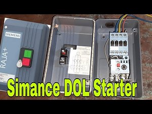 Siemens DOL Starter Control Wiring , Power Wiring , Ddiagram and Repair | 3 phase motor stater