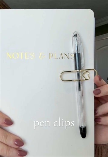 Genius Pen Clip: The Perfect Planner Accessory