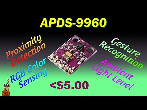 APDS-9960: A Multi-sensor for Arduino & ESPHome