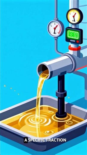 How Crude Oil Turns Into Petrol, Diesel & More. #science #facts #space #oil #energy