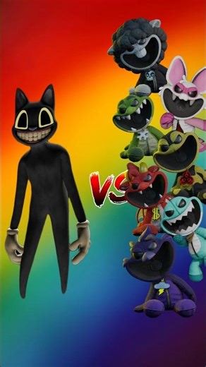 Cartoon Cat vs Nightmare Critters | Who Is Stronger? (Monster Battle)
