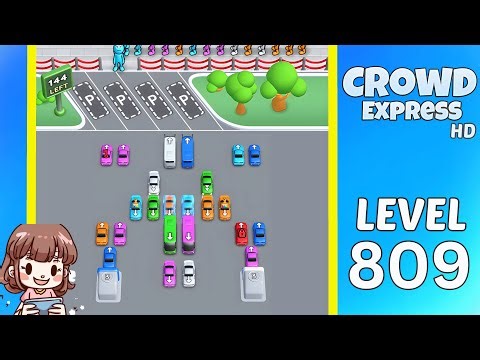 Crowd Express Level 809 Solution Walkthrough