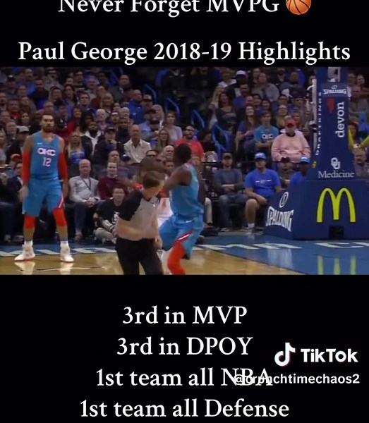 Paul George 2018-19 Highlights: Thunder's Star Performance
