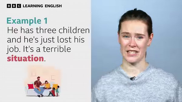 27K views · 863 reactions |  Do you know how to use the English word 'situation'? Are you sure??? 路‍♂️There's more to it than you think!  Check your knowledge and learn something new with Beth! | BBC Learning English | Facebook