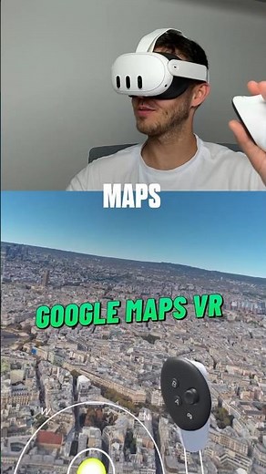 Así es GOOGLE MAPS en Realidad Virtual 🤩 Y en nave espacial...