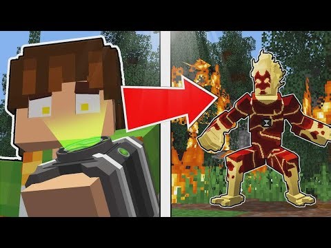 ¡Encontré el Omnitrix de Ben 10 en Minecraft!