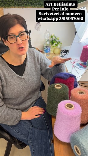 DML STUDIO Luxury Yarn x Filatissimo - Color Studio on Instagram: "Filatissimo Color Studio presenta Art. Bellissimo, un filato prezioso e sofisticato, pensato per capi unici di grande eleganza. La composizione esclusiva in Mohair Super Kid, Seta e Viscosa dona al filato una mano estremamente morbida, un effetto leggero e vaporoso e una luminosità delicata ma raffinata. La finezza del titolo Nm 1/8500 permette di realizzare capi eterei, caldi ma impalpabili, ideali per lavorazioni raffinate e co