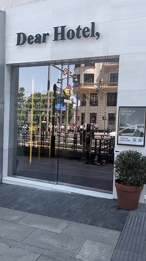 🏨 Dear Hotel 📍Madrid, Spain 🇪🇸 ⭐️⭐️⭐️⭐️⭐️ — Things to look forward to — • Amazing location Gran Via • Sky lounge bar with 360º views • Sky pool overlooking beautiful city • Walking Distance to alot of Shopping #dearhotelmadrid #fyp #fyfyfyfy #travelbucketlist #traveltok #luxurytravel #luxuryhotels #views #sunset #madridtiktok #madrid #spain🇪🇸 #madridspain #hotelrecommendation #luxuryvacation #thingstodoinmadrid #nightlifemadrid #rooftopbarmadrid #explorepage #viraltiktok #enjoymadrid #visi
