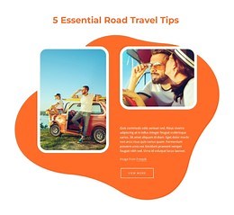 Plan an epic road trip - CSS Template by Nicepage