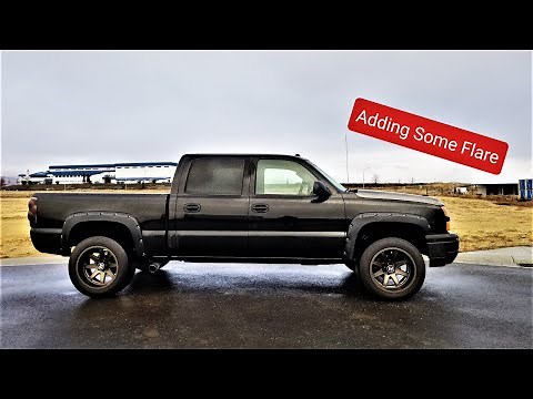 Fender Flares Install - Silverado Rivet Style Fender Flares