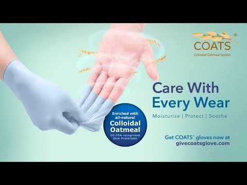 The Gloves That Care | COATS® Colloidal Oatmeal System