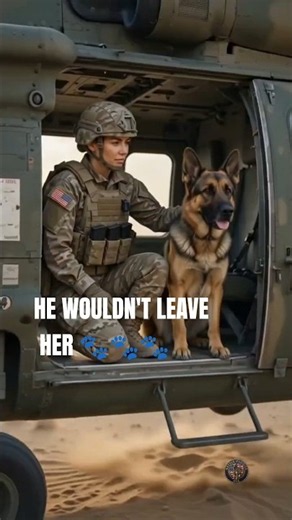 Military K9 Refused to Leave Without Her Handler | Emotional U.S. Army German Shepherd Story