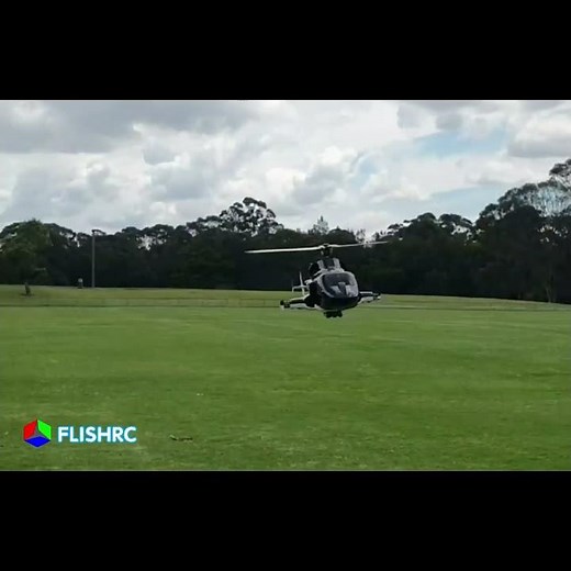 FLISHRC Airwolf 500 Size Scale Helicopter
