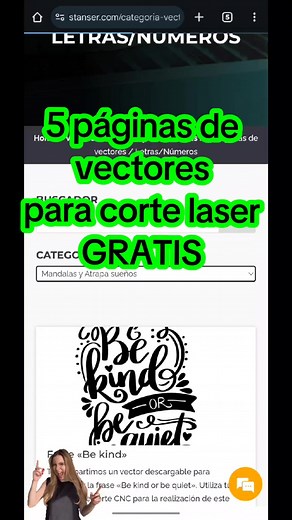 5 Páginas Gratuitas para Obtener Vectores de Corte Láser
