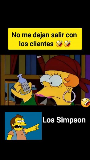 No me dejan salir con los clientes 🗣🤣🤣😂🤣🤣 #lossimpsons #moodibarra #reelsfypシ #reelsvideo #fypシ゚ #funnyvideos #humorlatino #simpsons #humormexicano #thesimpsons | Mood Ibarra