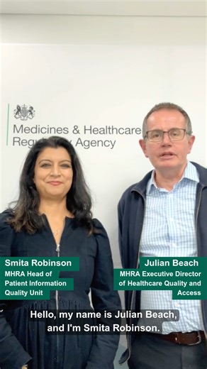 💬 🤝Today we’re hosting a workshop at the MHRA to look at how we can improve the patient information leaflets that come with medicines. Our goal is simple: to make sure every patient has access to clear, helpful information that they can understand, so they feel confident and reassured about their treatment. We’re working with partners across the healthcare system to understand what patients need - and how we can make leaflets better for the future. Stay tuned for updates as the project continu