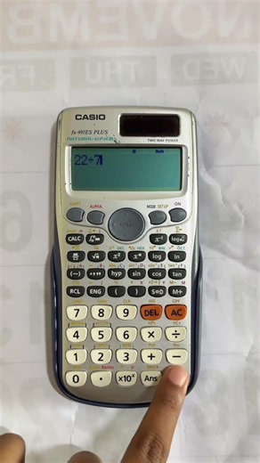 fx-991ES PLUS calculator #casio #scientificcalculator # #maths #trending