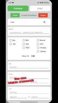 Dhan clone application ( Fake Pnl ) Profit App #dhantrading