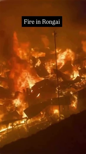 Sauti TV on Instagram: "Fire outbreak in Rongai."