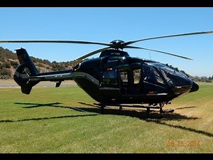 GoPro Flight in Executive Eurocopter EC135 N367W at Agua Dulce Airport 2014 (H135)