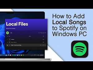 How Add Local Songs To Spotify on Windows PC! [Best Method]