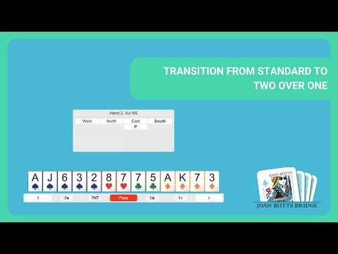 Joan Butts Bridge - The Bridge Bidding Transition Everyone's Making