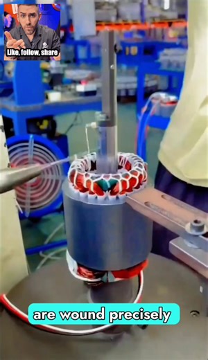 Binding Process Of Induction Coil For Asynchronous Motor. .. ... .. #motorcycle #binding #machine #fblifestyle #usa | BrainBuzz TV | Facebook