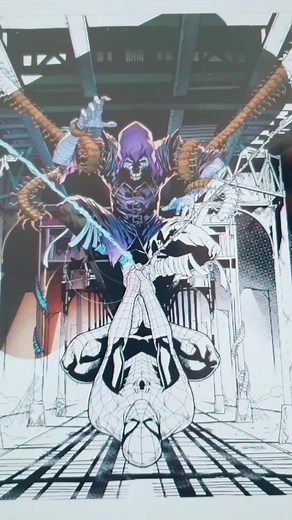 How to draw a Spider-Man cover for Marvel #howtodraw #marvel #spiderman #wewilldraw