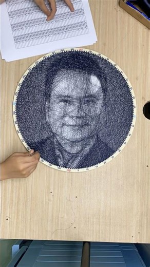 Tranh chỉ chân dung số hoá làm theo yêu cầu