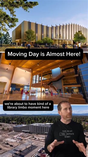 What's Happening Central Oregon! on Instagram: "Downtown Bend Library is closing in stages: 2nd floor in Feb, full closure in April for about a year. New Central Library opens in May… but there may be a few weeks with no open library in Bend 😬 Stock up! Thoughts? Comment below."